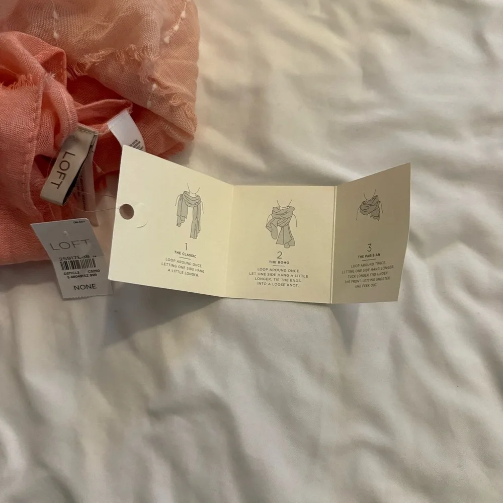 NWT Ann Taylor Loft The Long Scarf